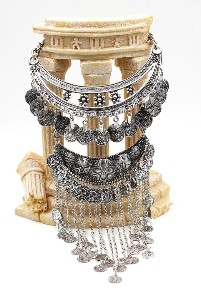 Stylish and elegant coins necklace