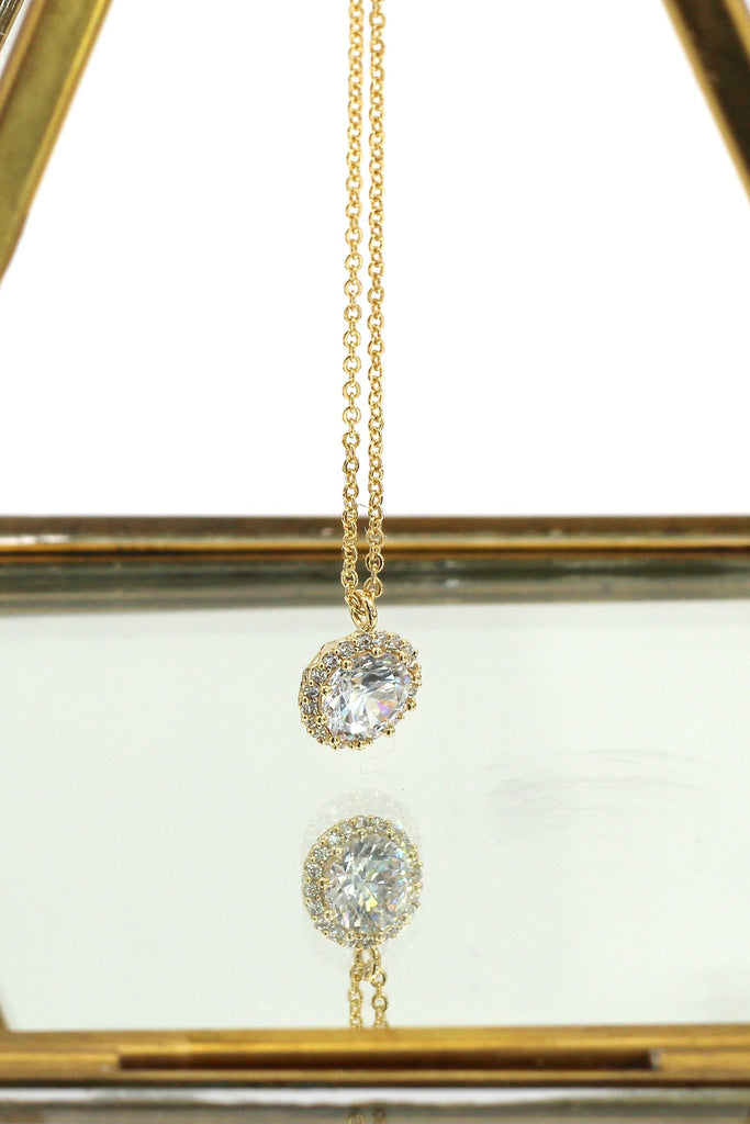 fashion crystal earrings necklace set