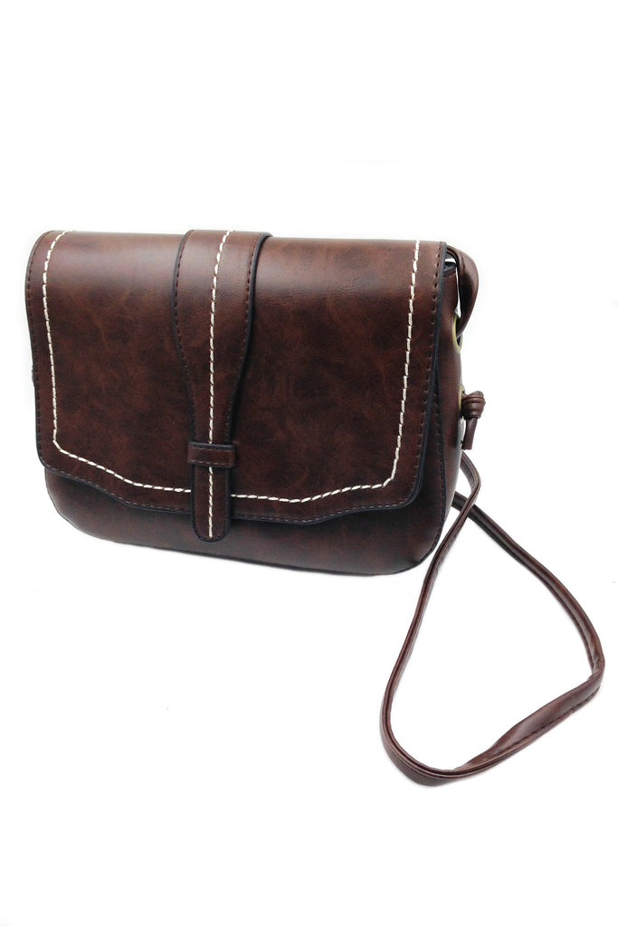 Practical fashion tied the rope leather handbag