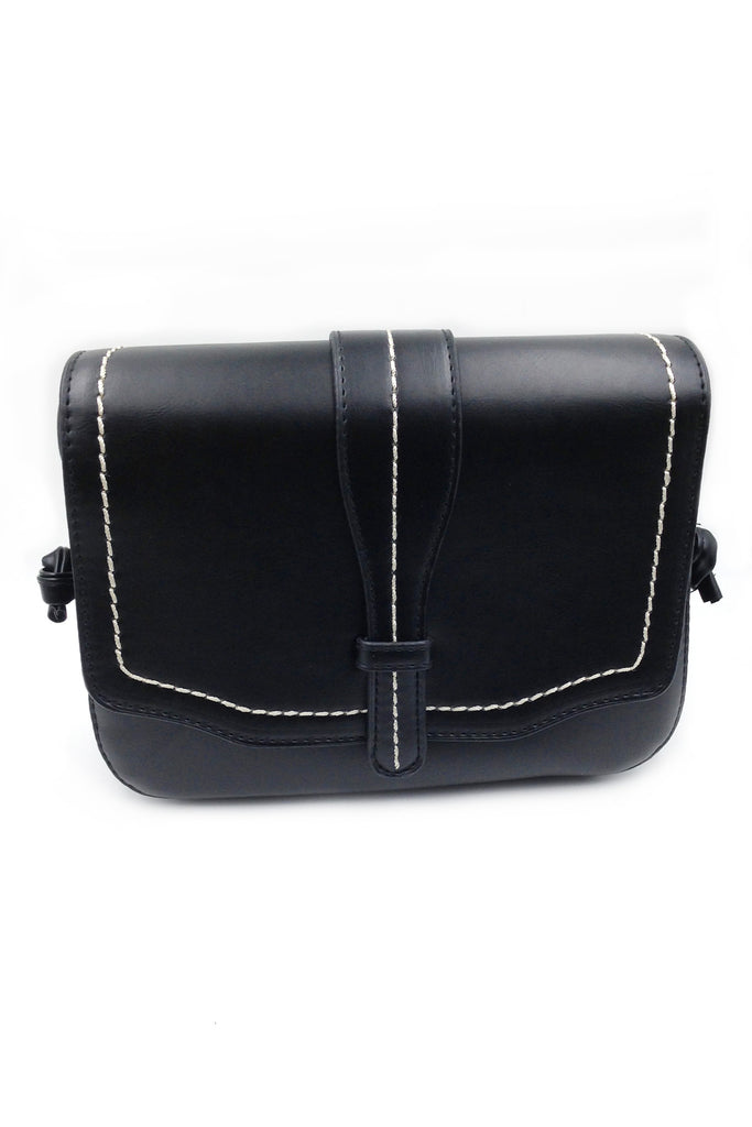 Practical fashion tied the rope leather handbag