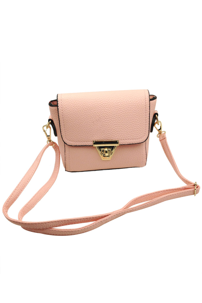 Lovely sweet pebble leather handbag