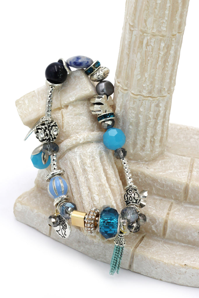 colorful lucky bead bracelet