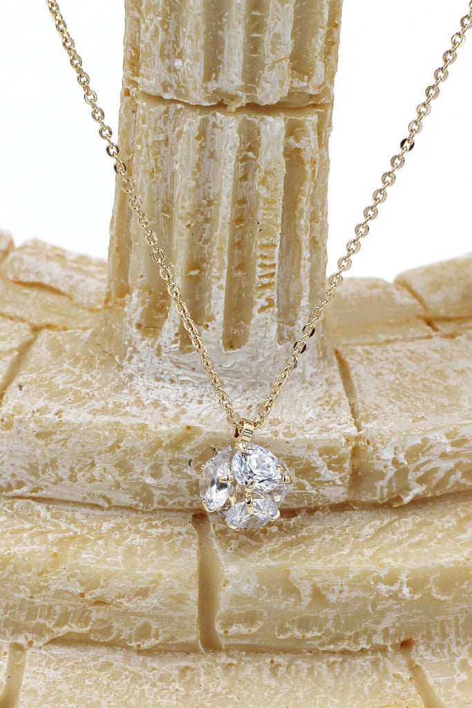 mini crystal ball necklace