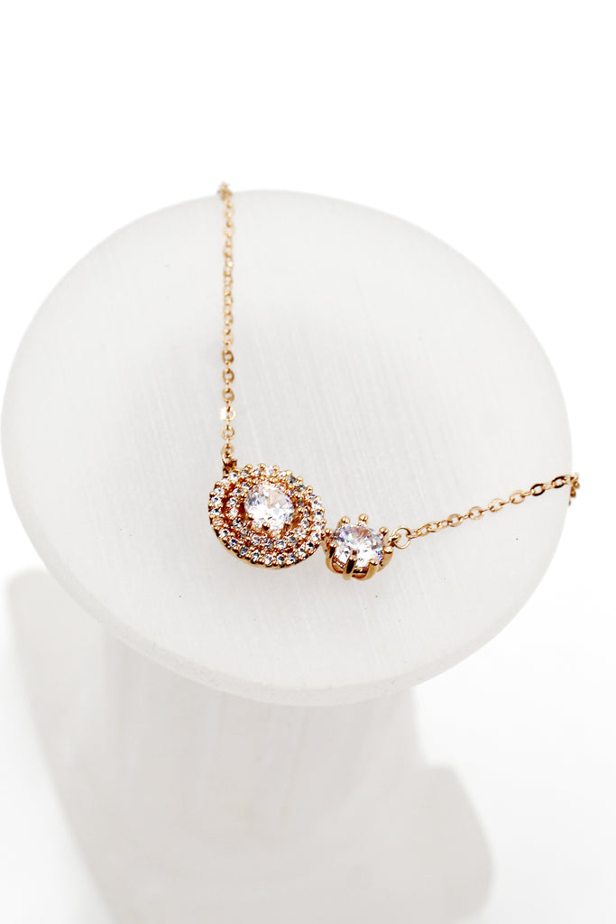 fashion crystal pendant necklace