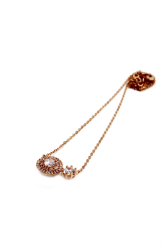 fashion crystal pendant necklace