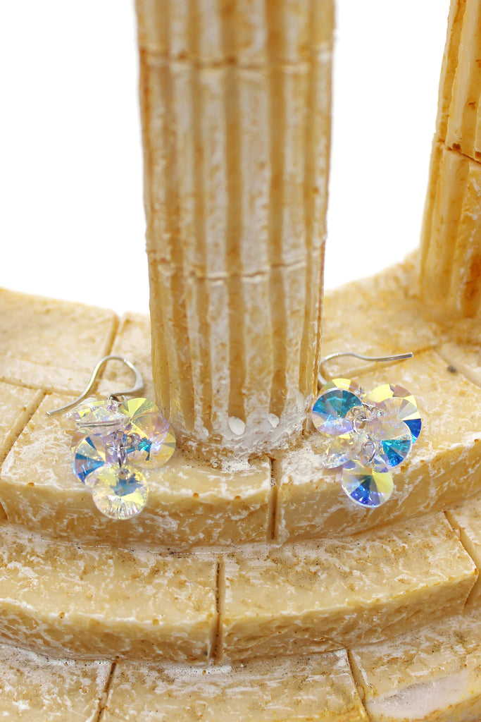 sparkling crystal swarovski earrings