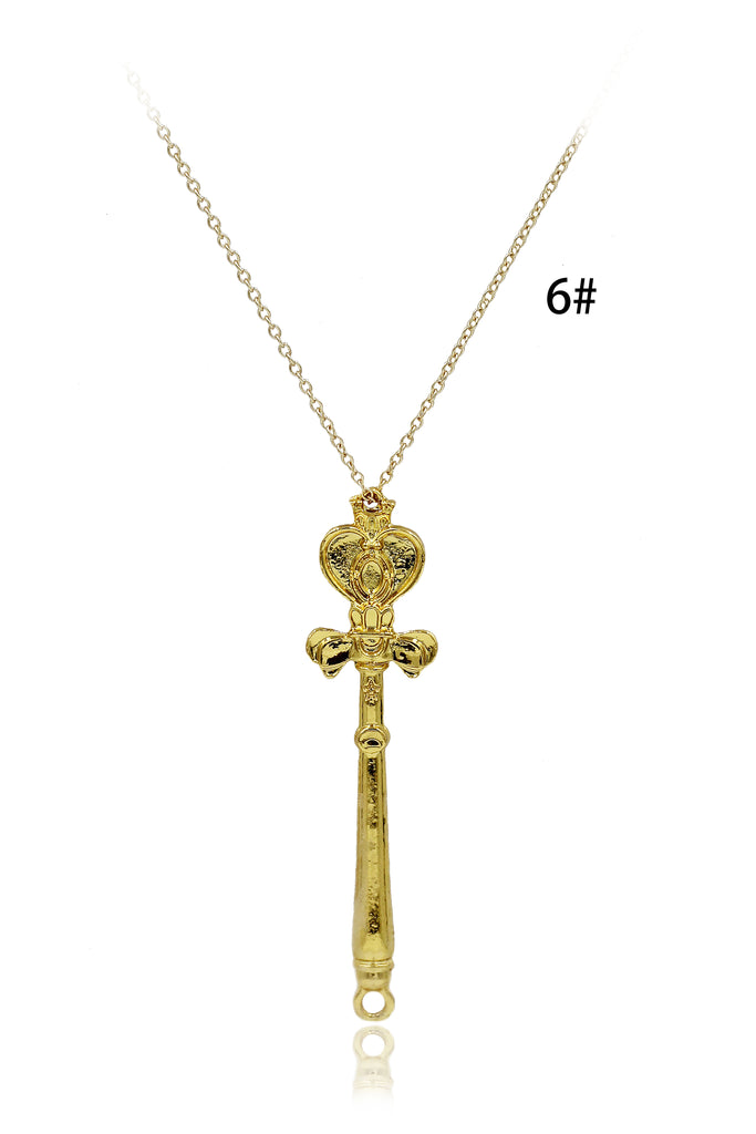 fashion magic wand pendant necklace