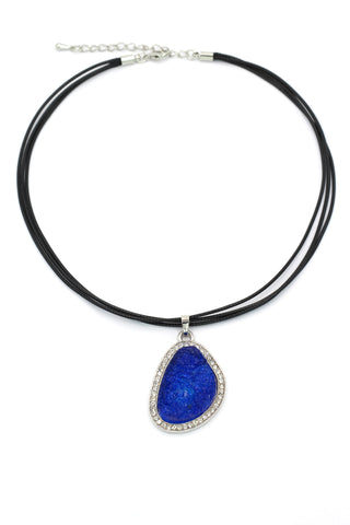 inner loop crystal necklace