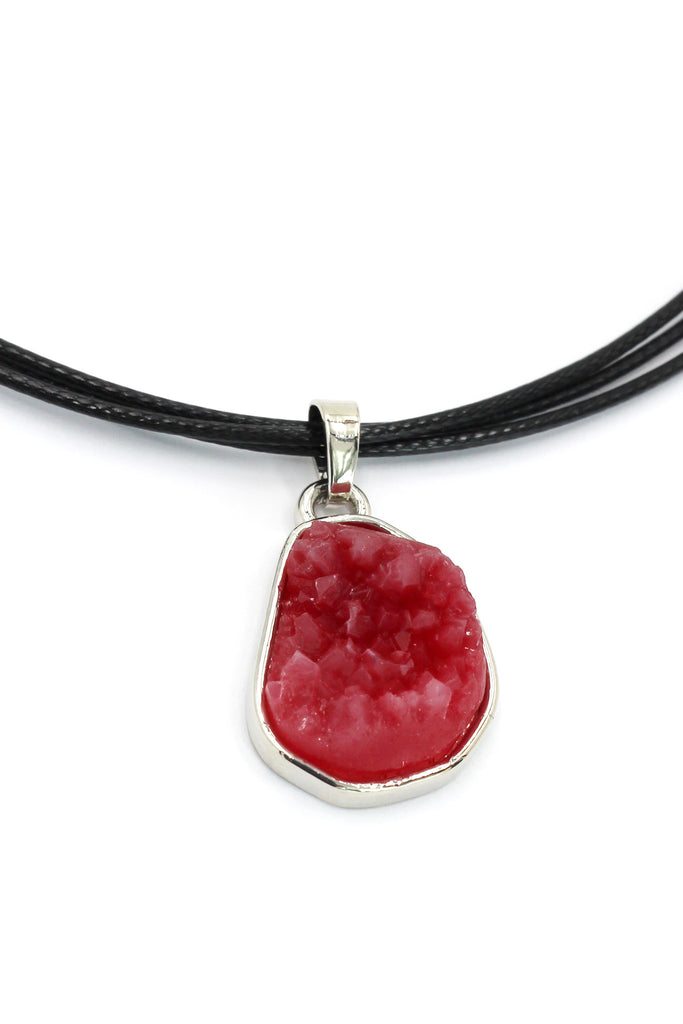 Fashion red crystal original set