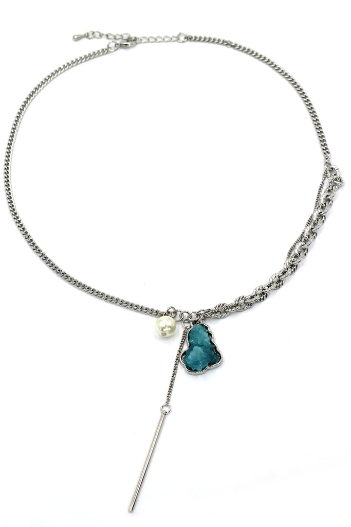 fashion natural crystal necklace