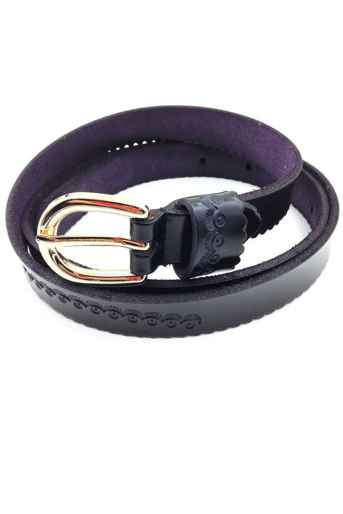 lupin gold buckle engraving leather belts