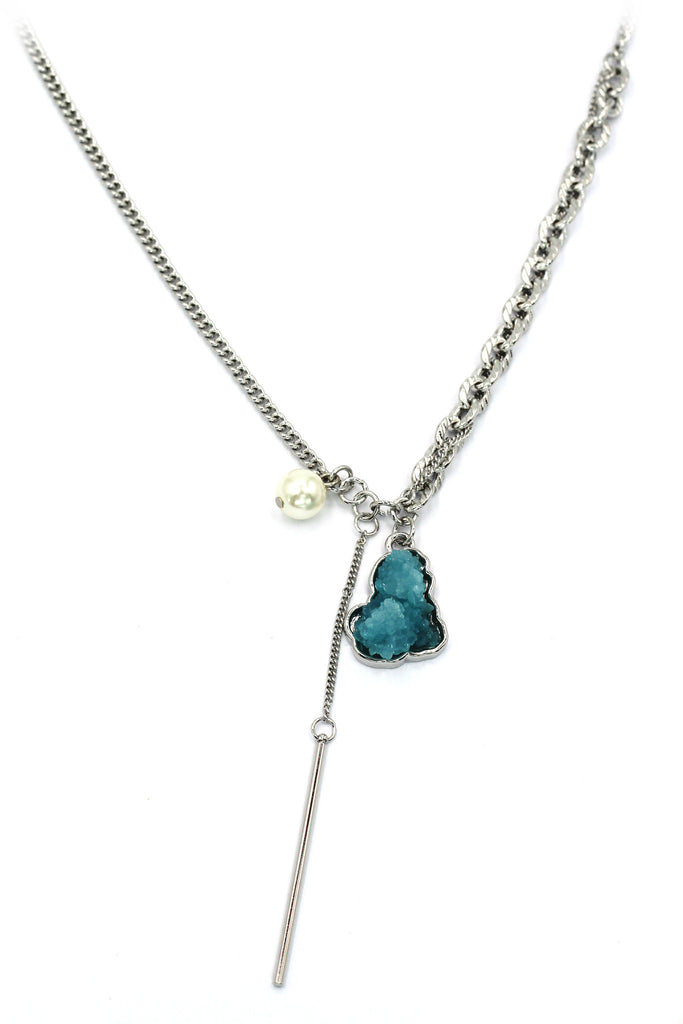 fashion natural crystal necklace