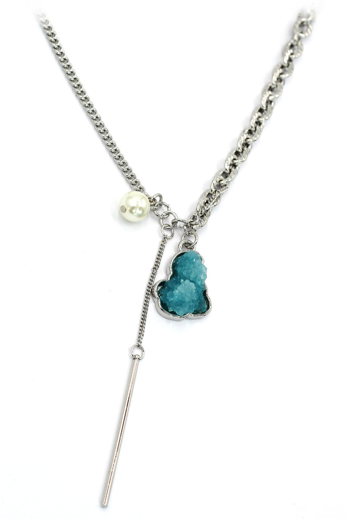 fashion natural crystal necklace