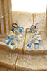 lovely bow swarovski crystal earrings
