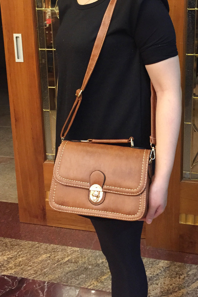 Smooth and bright leather handbags