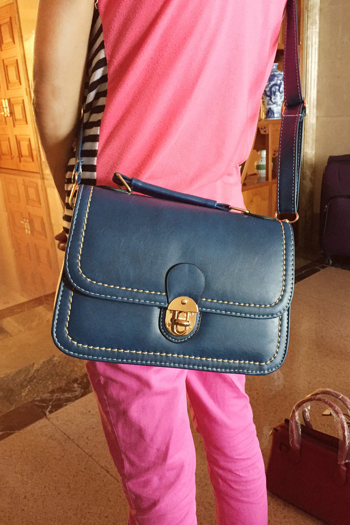 Smooth and bright leather handbags