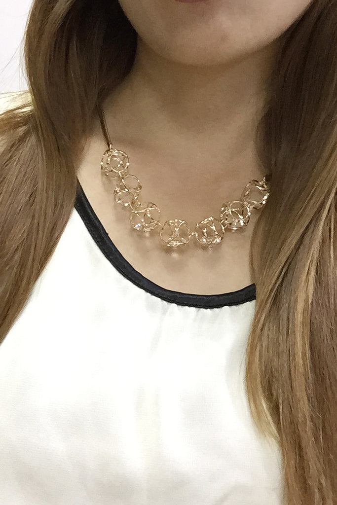 Fashion noble crystal necklace