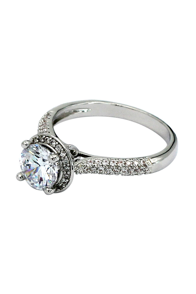 elegant and fresh fashion crystal ring