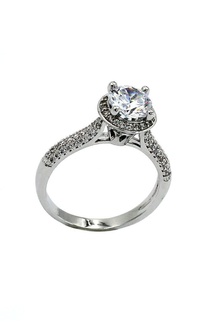 elegant and fresh fashion crystal ring