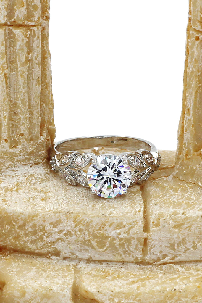 personalized fashion shiny ring