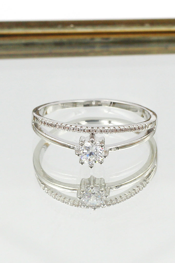 fashion octopus crystal ring