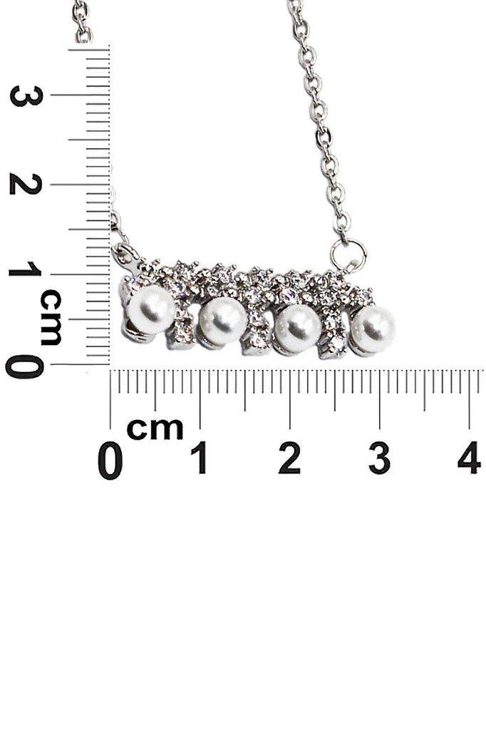 Pearl Tag Necklace