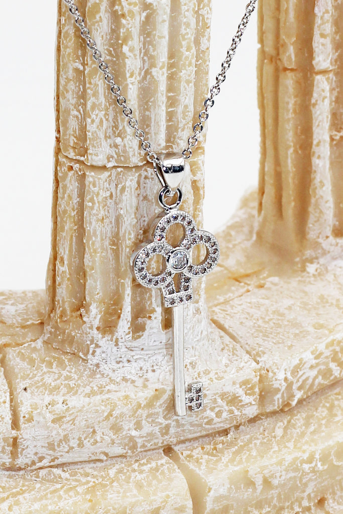 Mushroom Key Necklace