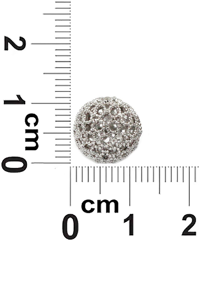 pierced ball earrings