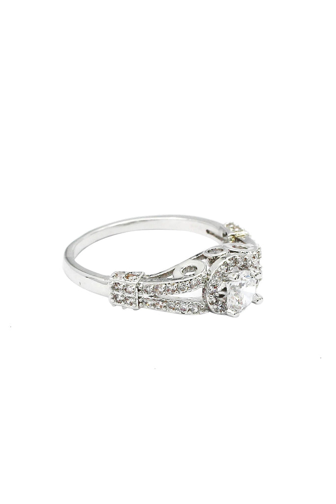fashion elegant crystal ring