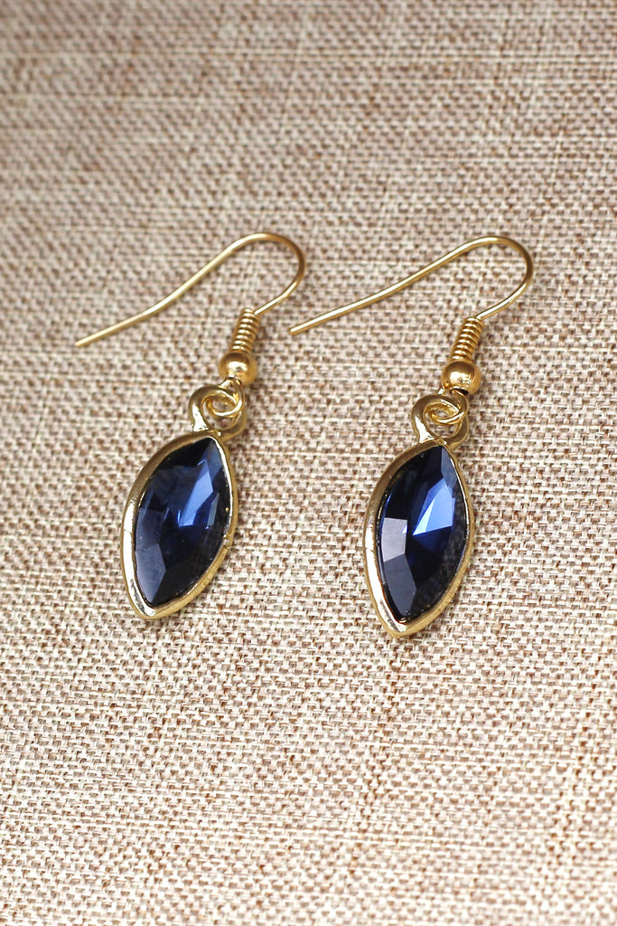 temperament compact crystal earrings