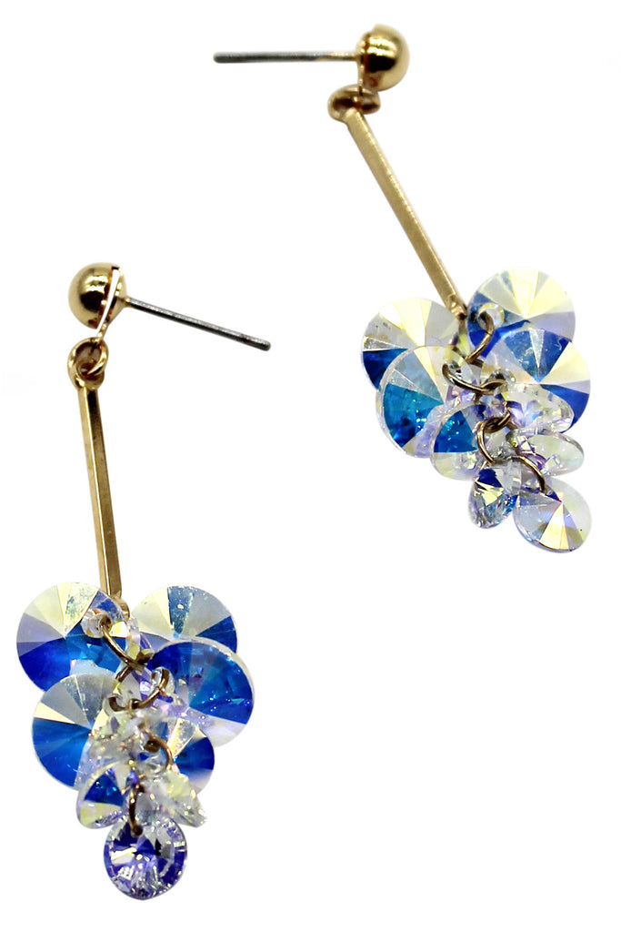 pendant swarovski crystal earrings