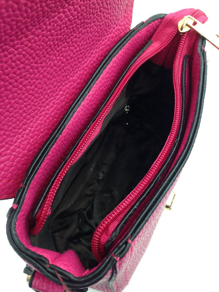 Lovely sweet pebble leather handbag