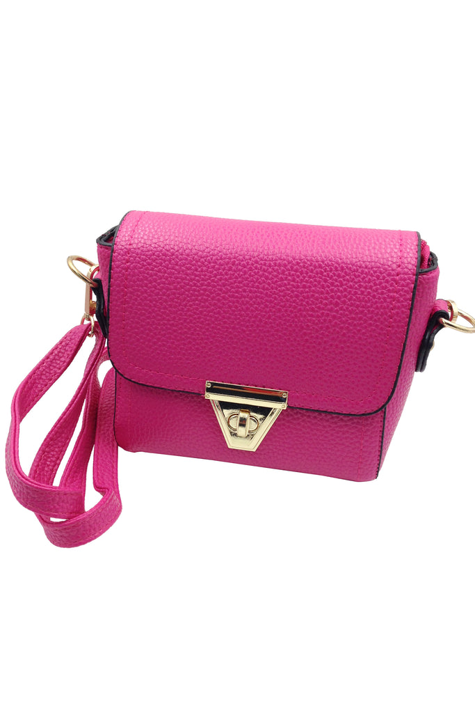 Lovely sweet pebble leather handbag