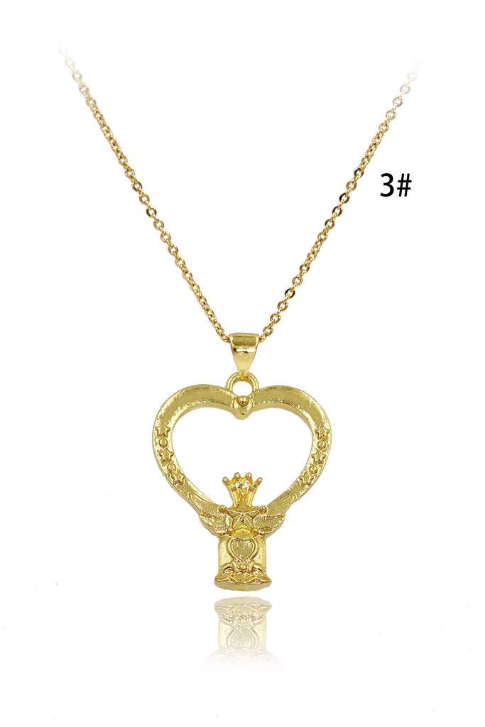 fashion magic wand pendant necklace