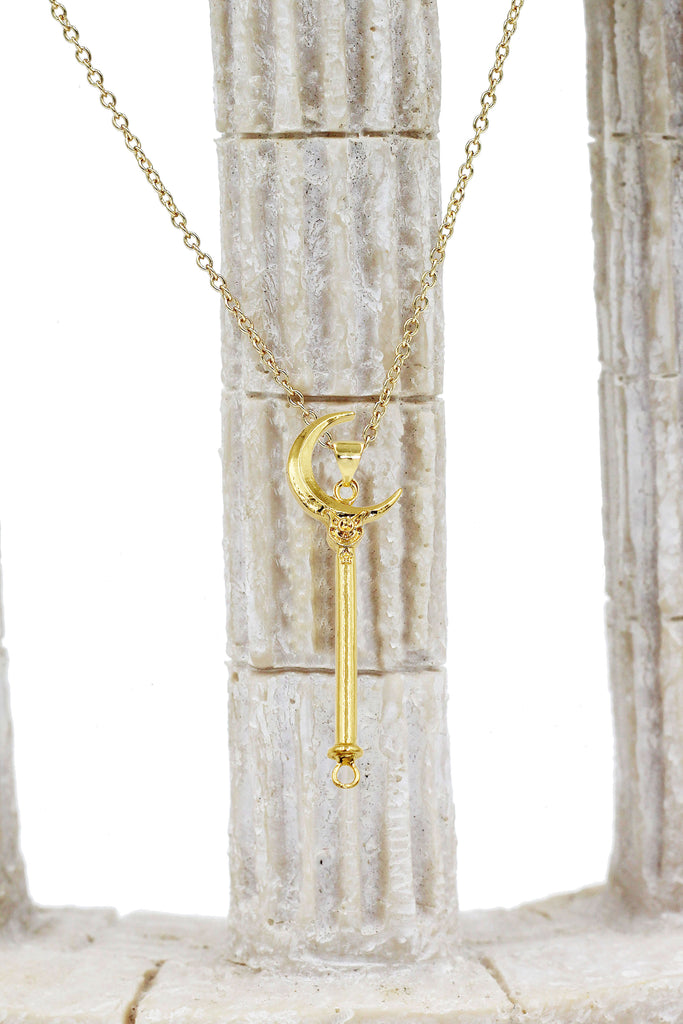 fashion magic wand pendant necklace