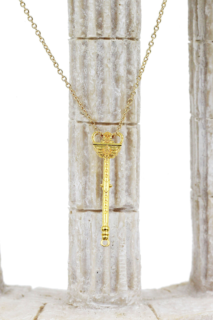 fashion magic wand pendant necklace