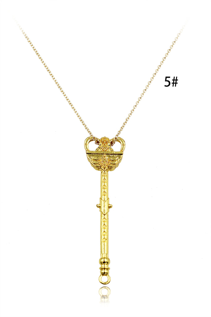 fashion magic wand pendant necklace