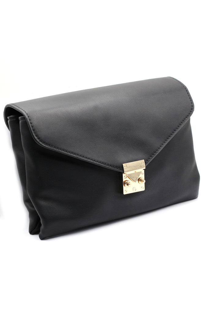 envelope leather purse