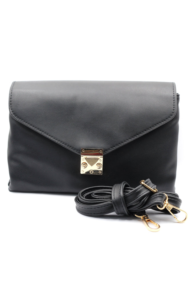 envelope leather purse