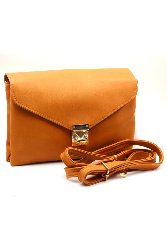 envelope leather purse