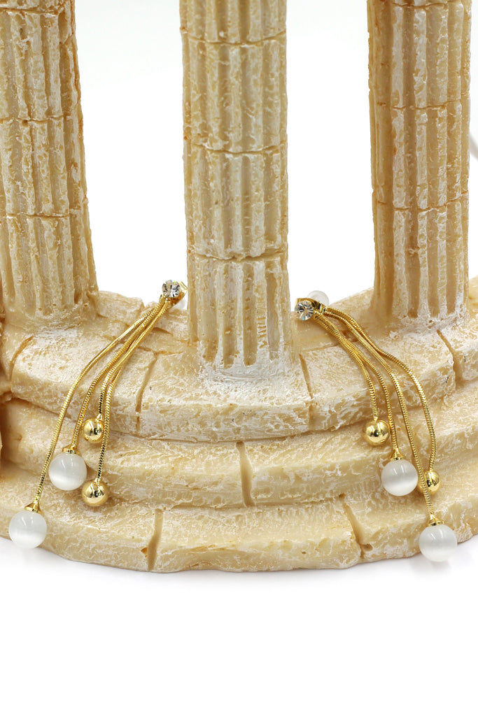 fashion pendant bead earrings