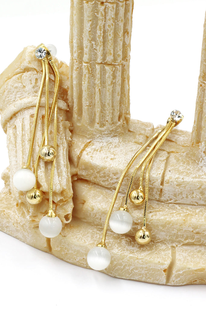 fashion pendant bead earrings