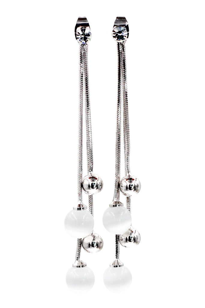 fashion pendant bead earrings