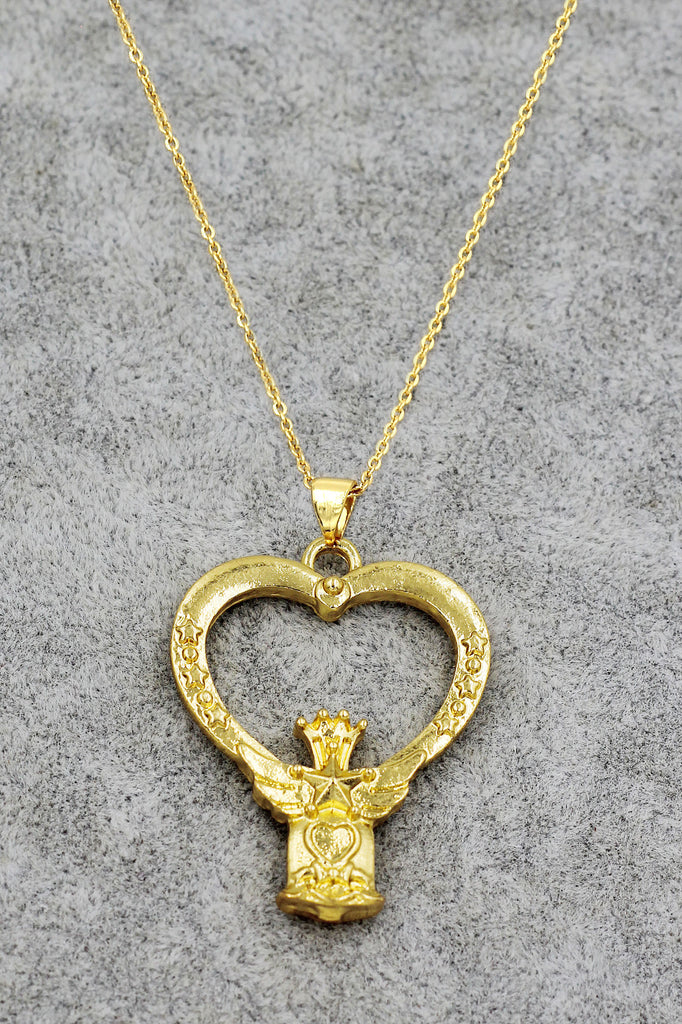 fashion magic wand pendant necklace