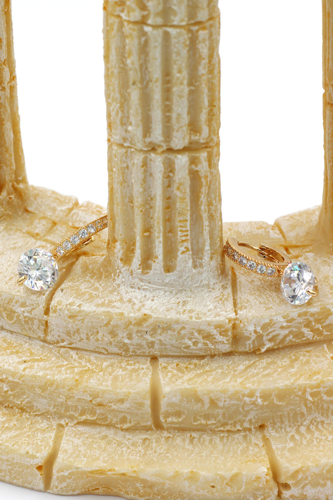 fashion hook crystal earrings