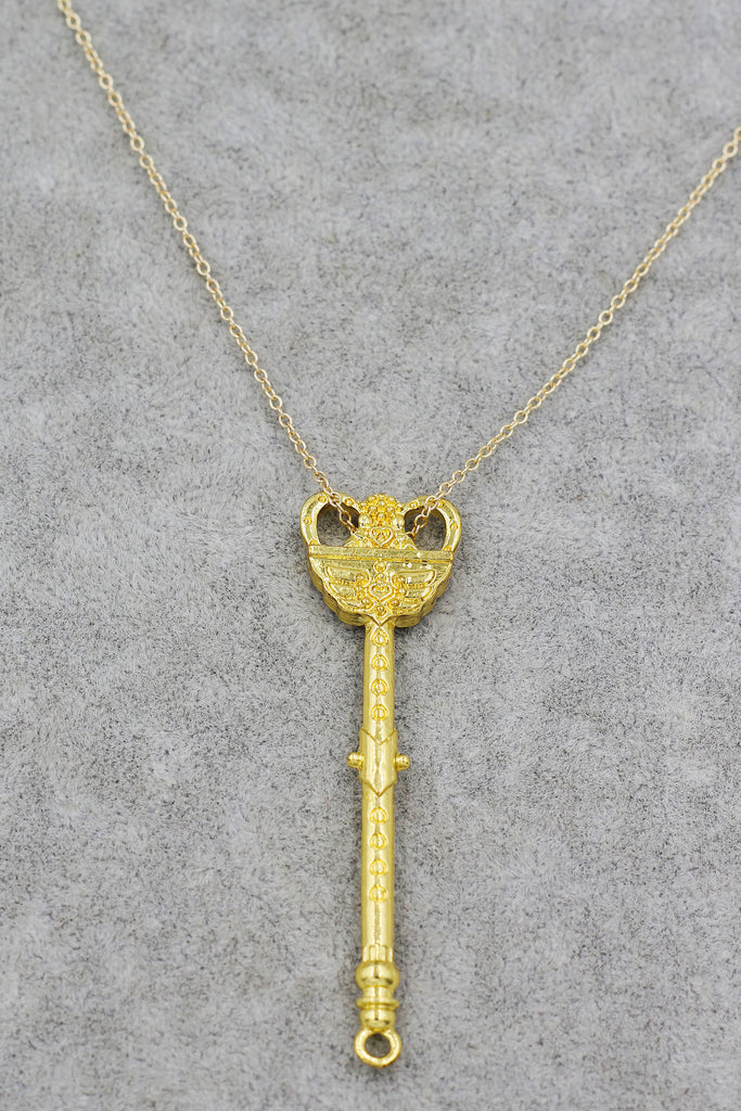 fashion magic wand pendant necklace