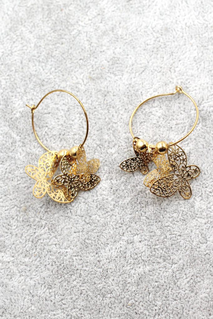 elegant butterfly earrings