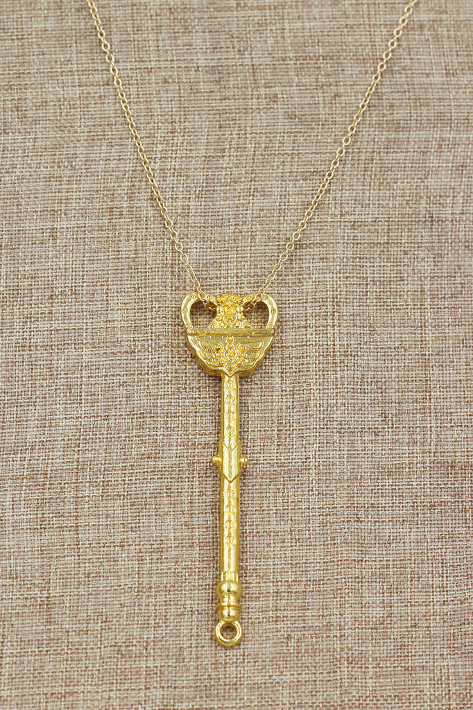 fashion magic wand pendant necklace