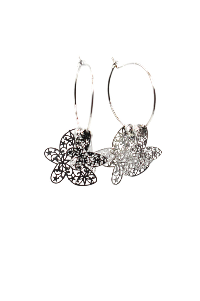elegant butterfly earrings