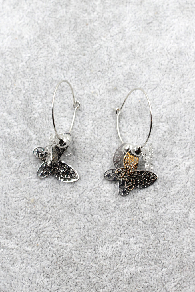 elegant butterfly earrings